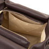 Internal Pocket View Of The Chocolate Womens Bag
