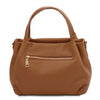 Rear View Of The Cognac Womens Bag