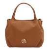 Front View Of The Cognac Womens Bag