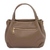 Rear View Of The Taupe Womens Bag
