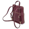Rear View Of The Bordeaux Womens Small Backpack