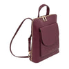 Angled View Of The Bordeaux Womens Small Backpack