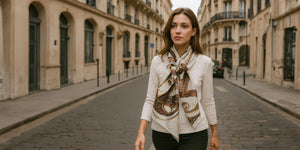 Shop Lizandez silk scarfs - our range of silk scarves will add a touch of elegance to any outfit - whether it casual, work attire or formal.  Wear your silk scarf around your neck, over your shoulders, in your hair or on your bag, our scarves are easy to wear and will transform your look all year round.