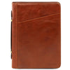 Front View Of The Honey Exclusive Leather Portfolio