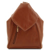 Front View Of The Cognac Stylish Backpack