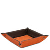 Front View Of The Orange Exclusive Desk Tray