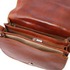 Internal Compartment View Of The Honey Ladies Leather Bag