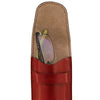 Glasses Pocket View Of The Red Leather Eyeglasses Case