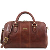 Second Individual Bag View Of the Brown Leather Travel Set