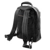 Shoulder Strap View Of The Black Large Backpack