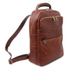 Angled View Of The Brown Large Backpack