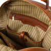 Internal Zip Pocket View Of The Natural Large Backpack