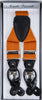 Front View Of The Orange Mens Wide Braces