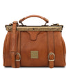 Front View Of The Natural Monalisa Gladstone Leather Doctors Bag