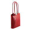 Angled View Of The Red Convertible Bag