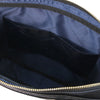 Internal Pocket View Of The Black Ladies Leather Laptop Case
