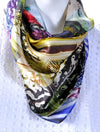 View Of Scarf Wrapped Around The Neck In A different Style