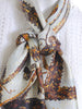 Tied View Of The Silk Scarf Womens