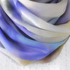 Around The Neck View Of The Large Silk Scarf