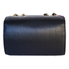 Rear View Of The Black Katie Small Leather Handbag