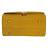 Underneath View Of The Yellow Katie Small Leather Handbag