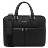Front View Of The Black Business Laptop Bag