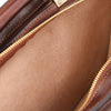Internal Lining View Of The Brown Professional Leather Bag